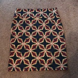 EUC Lularoe Cassie Skirt